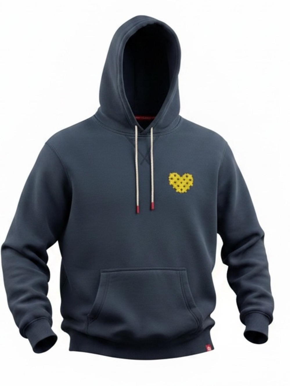 Chick-fil-A Men’s Pullover Hoodie Logo Graphic Sweatshirt Size S Dark Charcoal